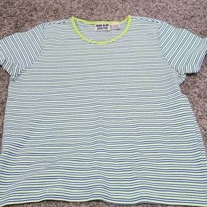 Vintage faded glory striped top
